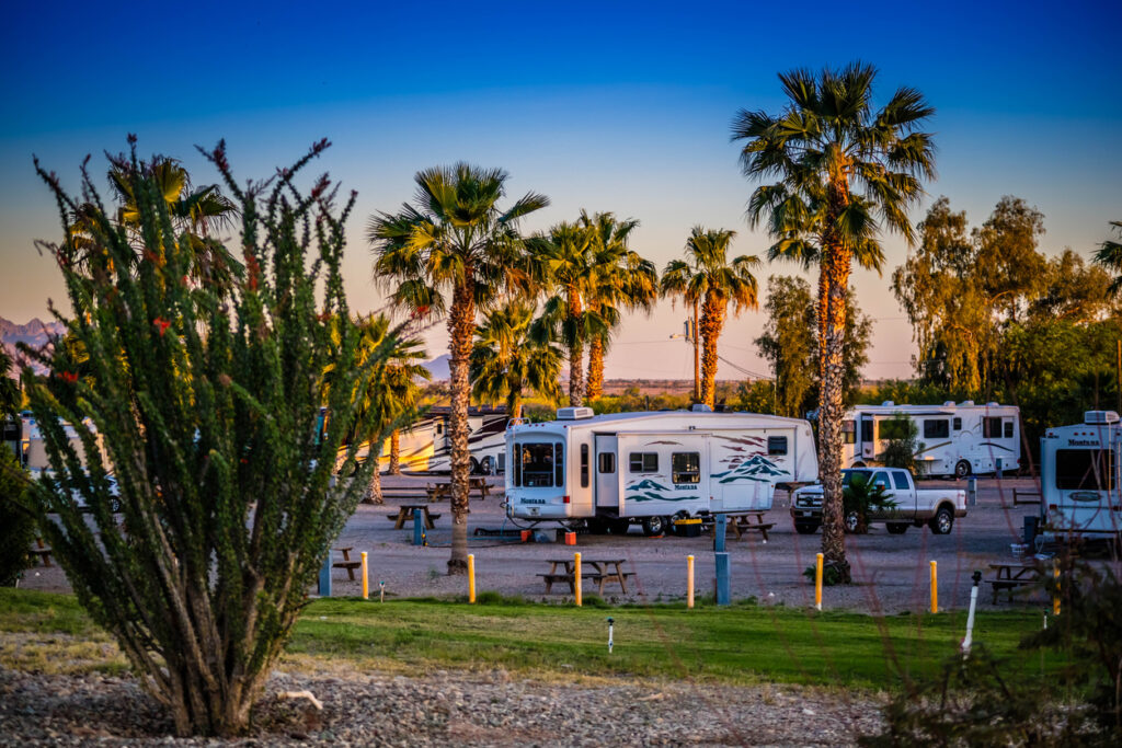 An awe inspiring landscape from Yuma, Arizona