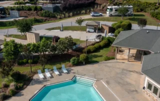 Lot 40 at lake greenwood rv resort