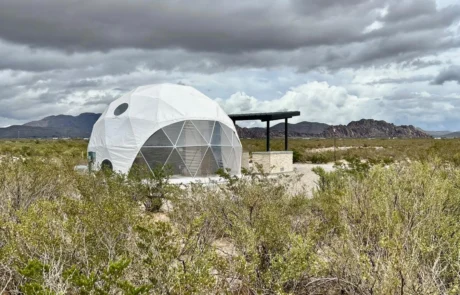 Glamping dome on 5 acres of Hueco Valley desert in Clint, Texas